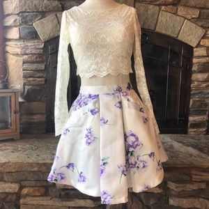 Homecoming, prom, formal dress.